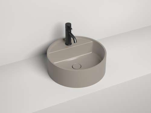 Раковина из искусственного камня S-Stone Salini ARMONIA 130126M 50х50 накладная цвет белый без отверстий под смеситель - фото 5